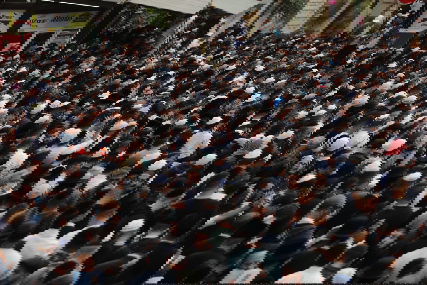 שליח 'כיכר' תיעד: 'התיקון הכללי' באומן • צפו