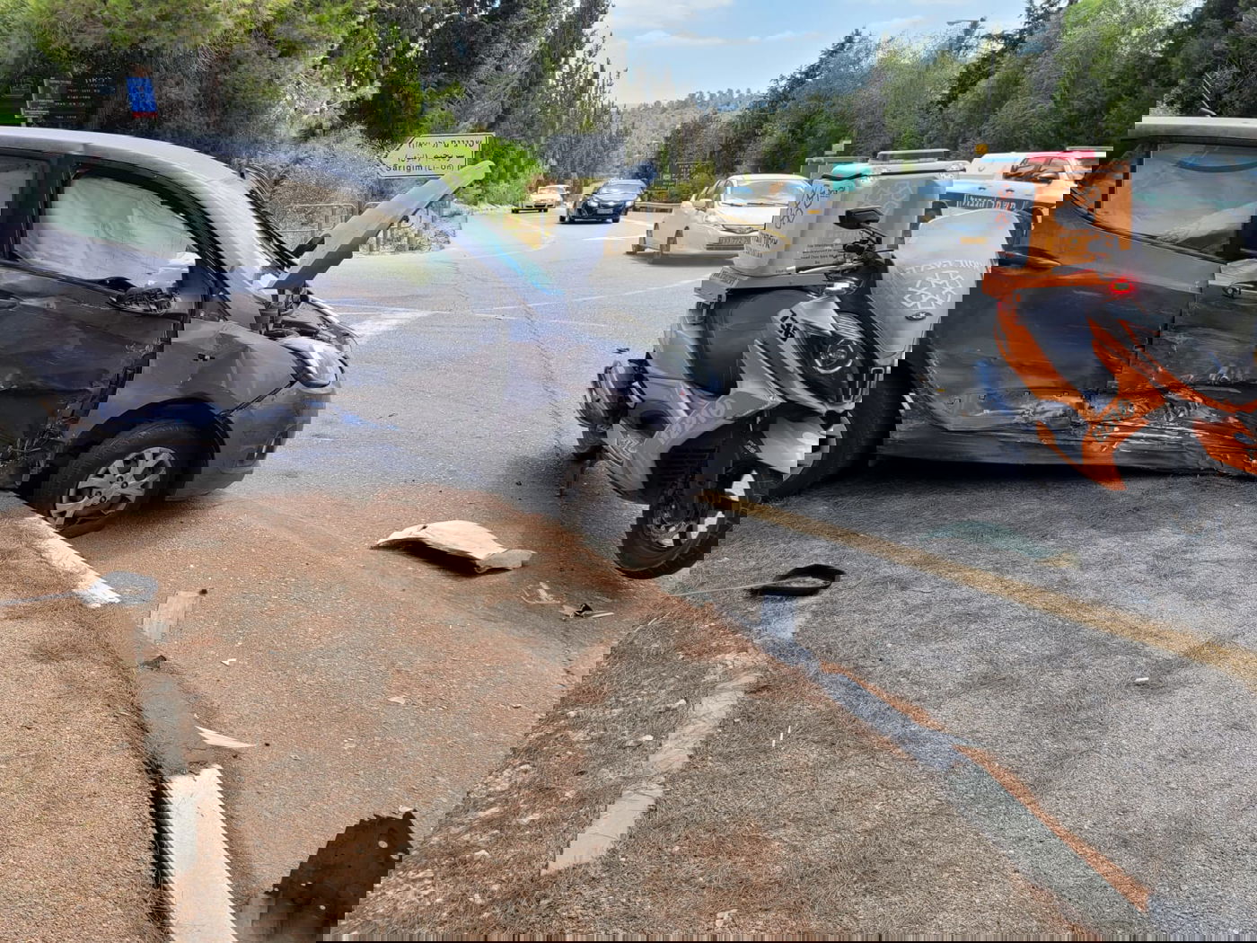 ערב החג: שתי תאונות סמוך לעיר בית שמש