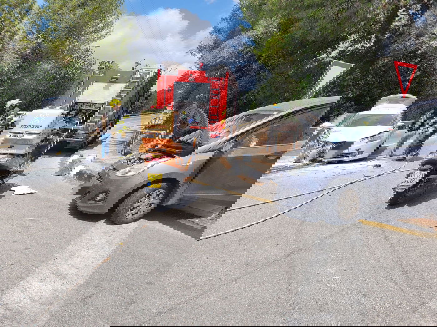 ערב החג: שתי תאונות סמוך לעיר בית שמש