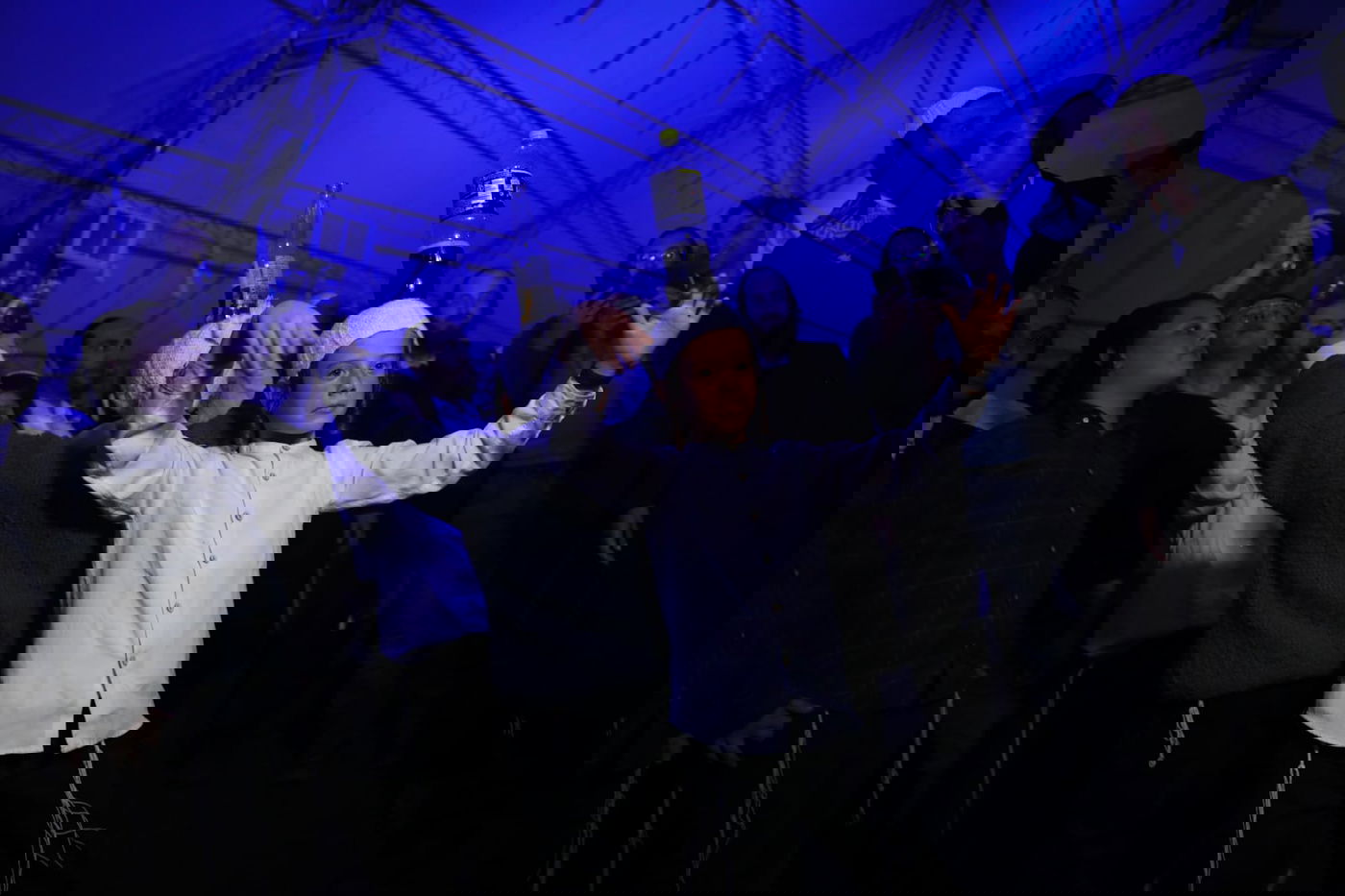 במוצאי ראש השנה: החגיגות באומן • צפו