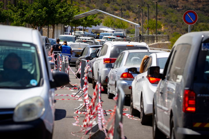 תורים לבדיקת קורונה היום בירושלים