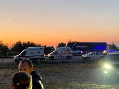 זירת התאונה הלילה