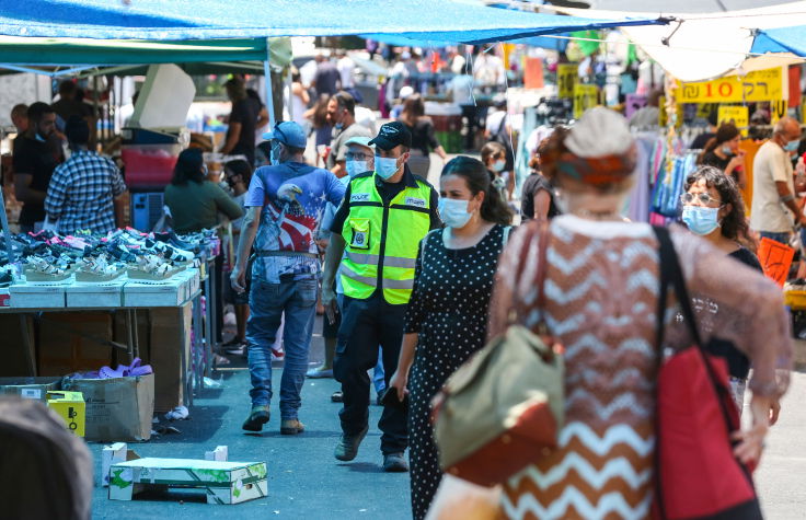 אכיפת קורונה בצפת