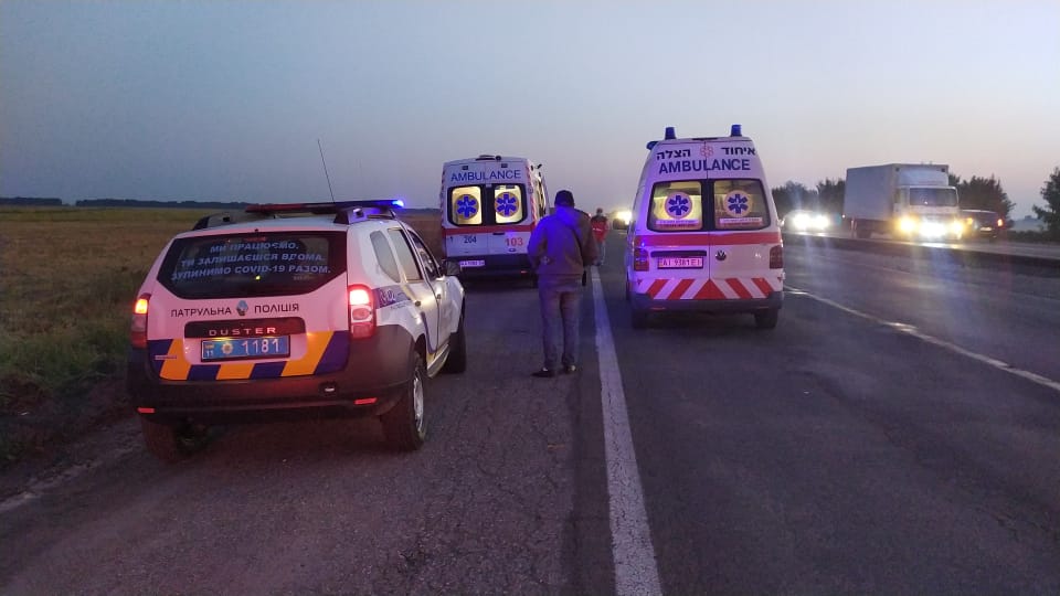 טרגדיה: אב לעשרה ילדים נהרג בתאונה בדרך מאומן לקייב