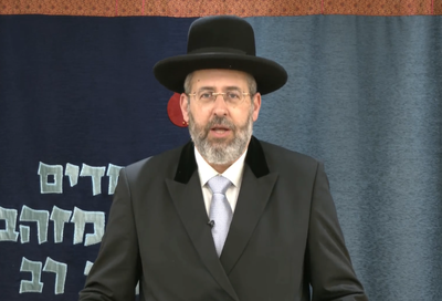 מיוחד: דרשת 'שבת שובה' של הרב הראשי