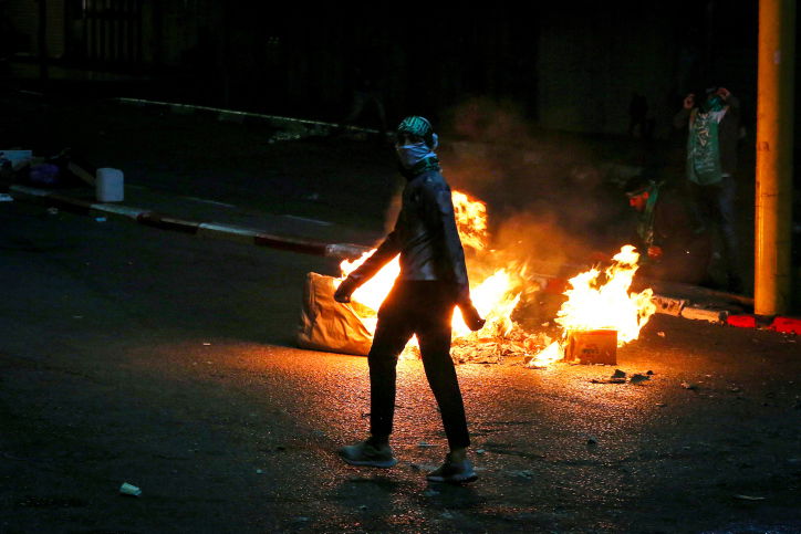 מתפרעים בחברון