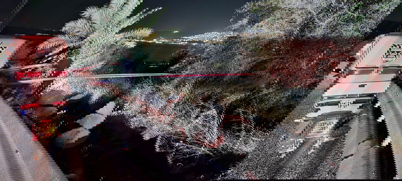 הזירה בה אותרה גופתו