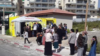 מתחם הבדיקות בבית שמש