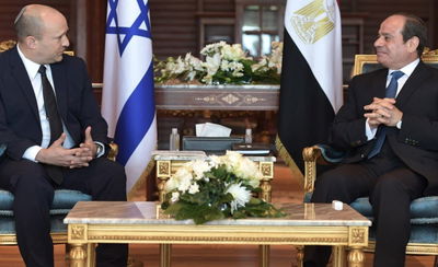 ראש הממשלה והנשיא המצרי