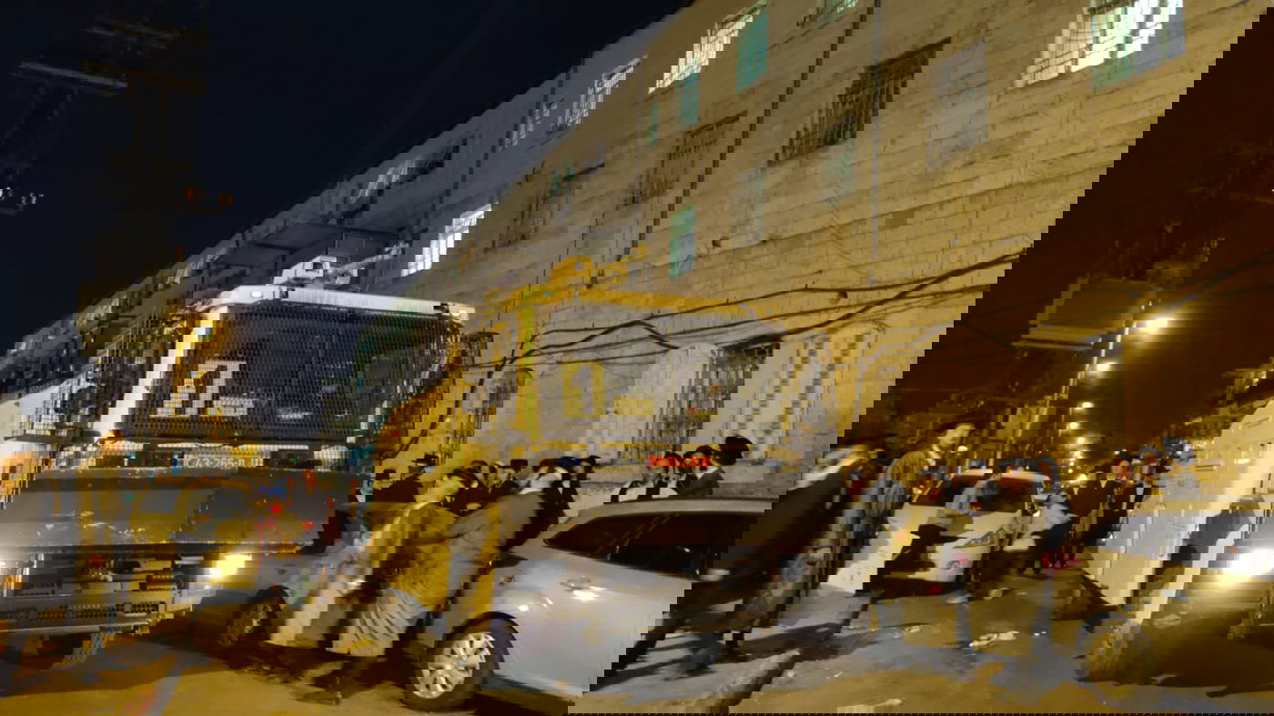 הקרב על הסוכה; השוטרים עזבו והרוחות נרגעו