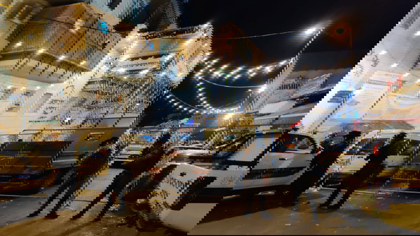 הקרב על הסוכה; השוטרים עזבו והרוחות נרגעו