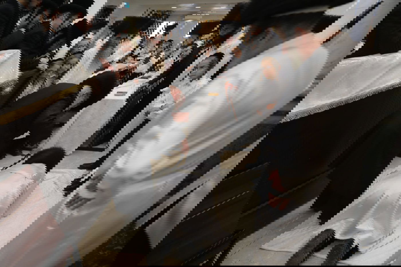 תיעוד מיוחד: מנהג ה'מלקות' בחצר זוועהיל