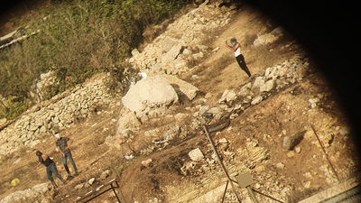 שלושה מחבלים יידו אבנים ונתפסו "על חם"