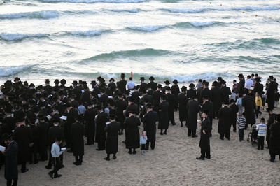 תשליך לפני יום הכיפורים בחוף הים