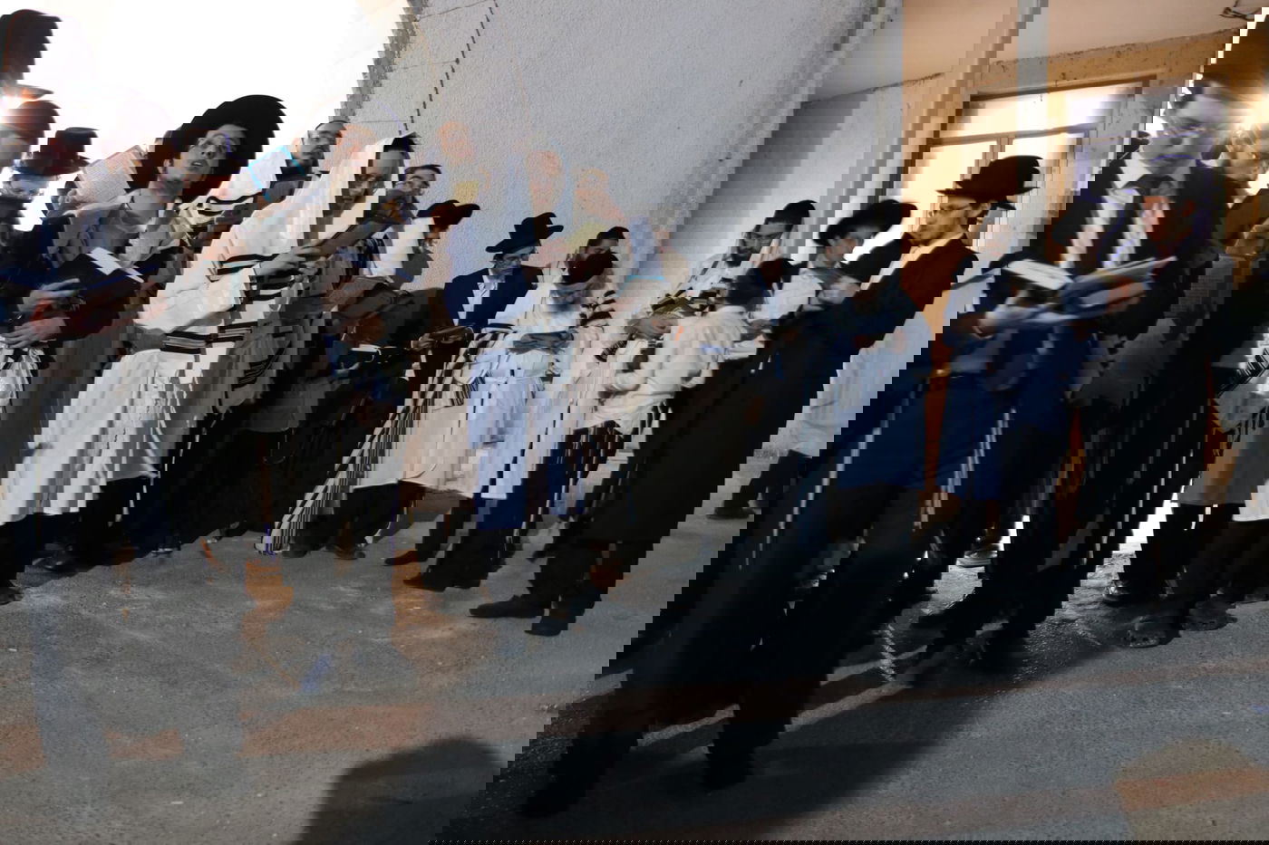 יום כיפור ב'סלבודקא': ההוספה בתפילה וקידוש לבנה