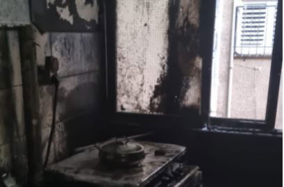 השריפה בדירה