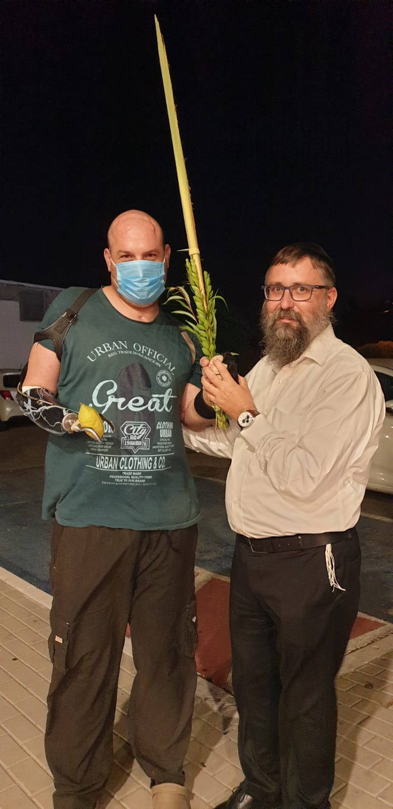 התרגשו: כשנכי צה"ל קיבלו ארבעת המינים לסוכות