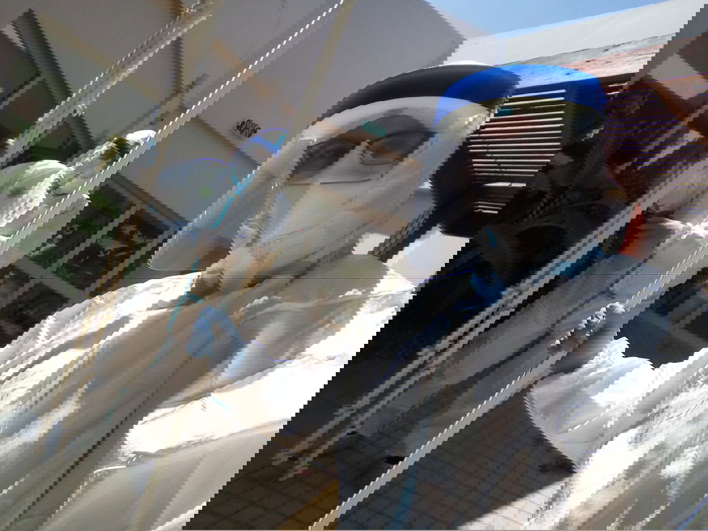 ב'אסף הרופא' בנו סוכה מיוחדת לחולי קורונה