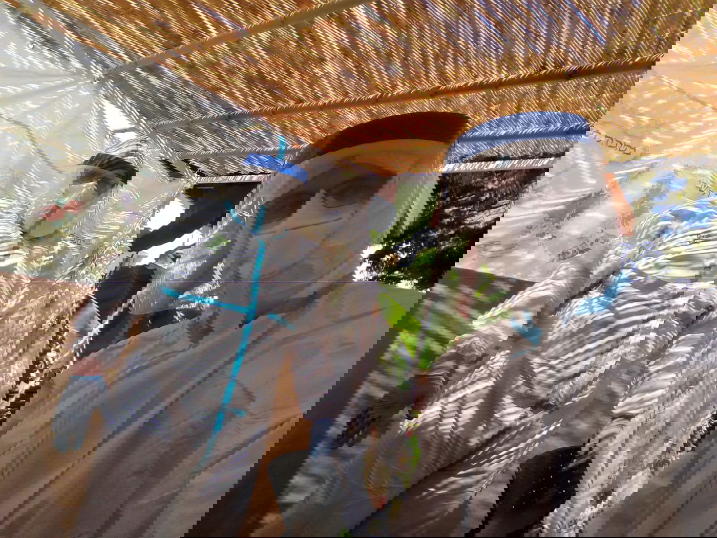 ב'אסף הרופא' בנו סוכה מיוחדת לחולי קורונה