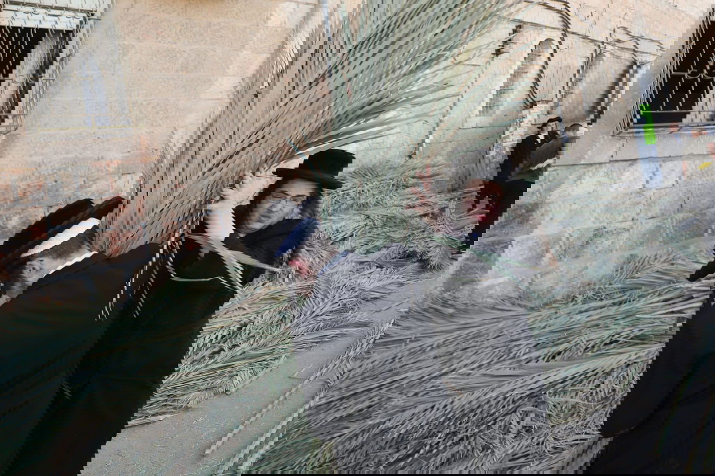 כך קונים סכך לסוכה במאה שערים • גלריה