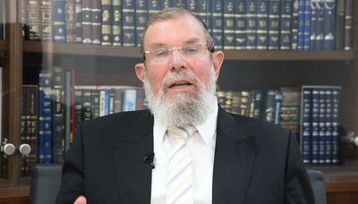 חג הסוכות: הוורט של הגאון רבי קלמן בר