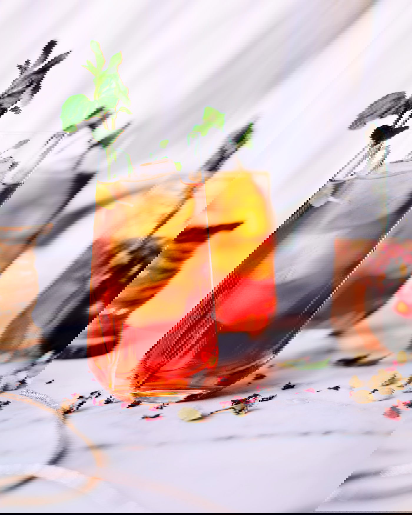 קוקטייל תה קר מתובל