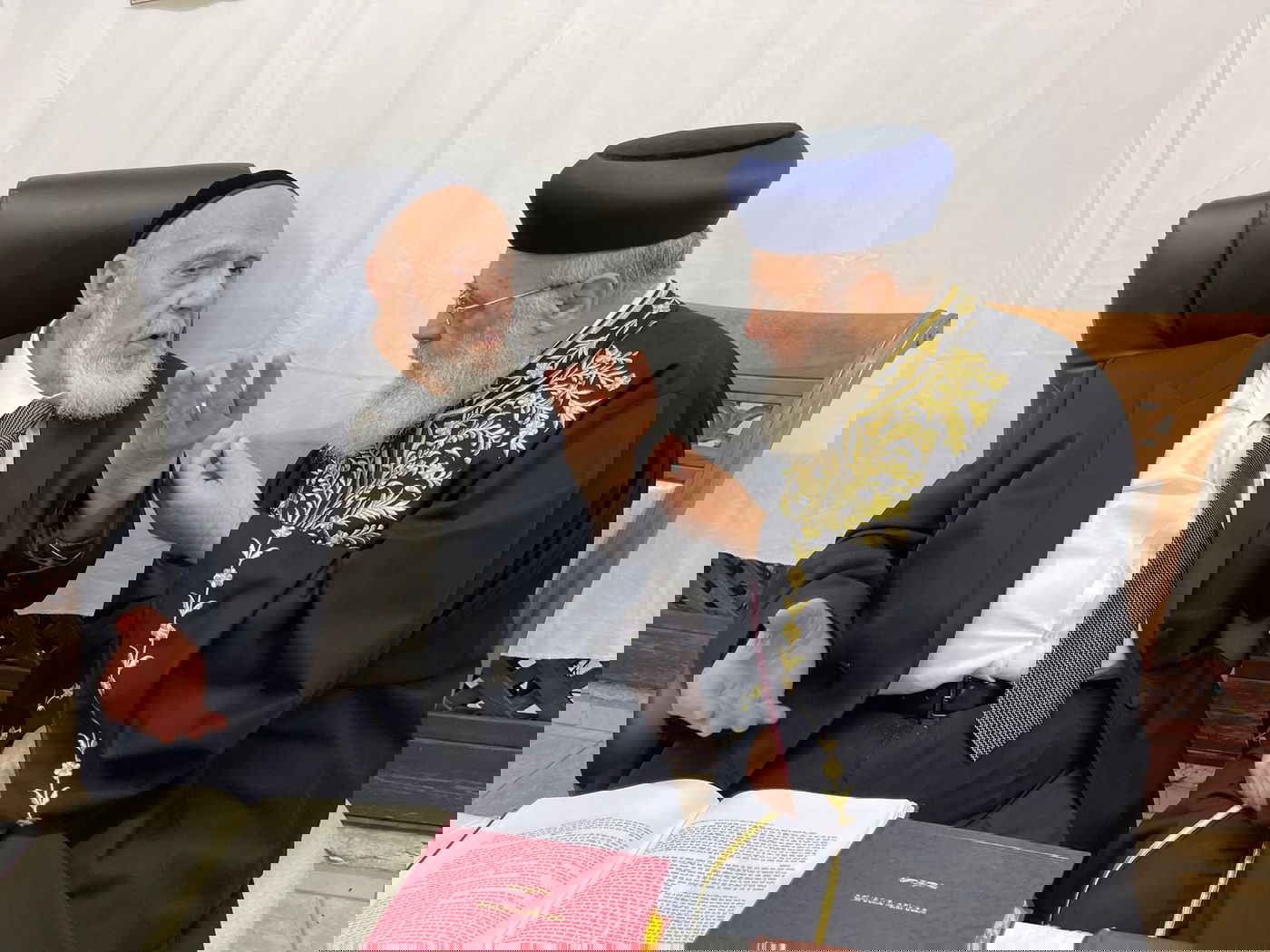 ביקור חג: נשיא המועצת והראש"ל נועדו ותקפו את הממשלה