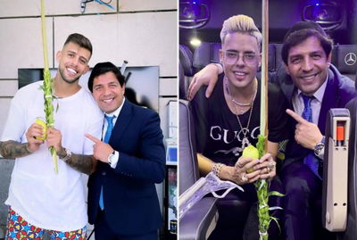 סטטיק ובן אל עם ארבעת המינים