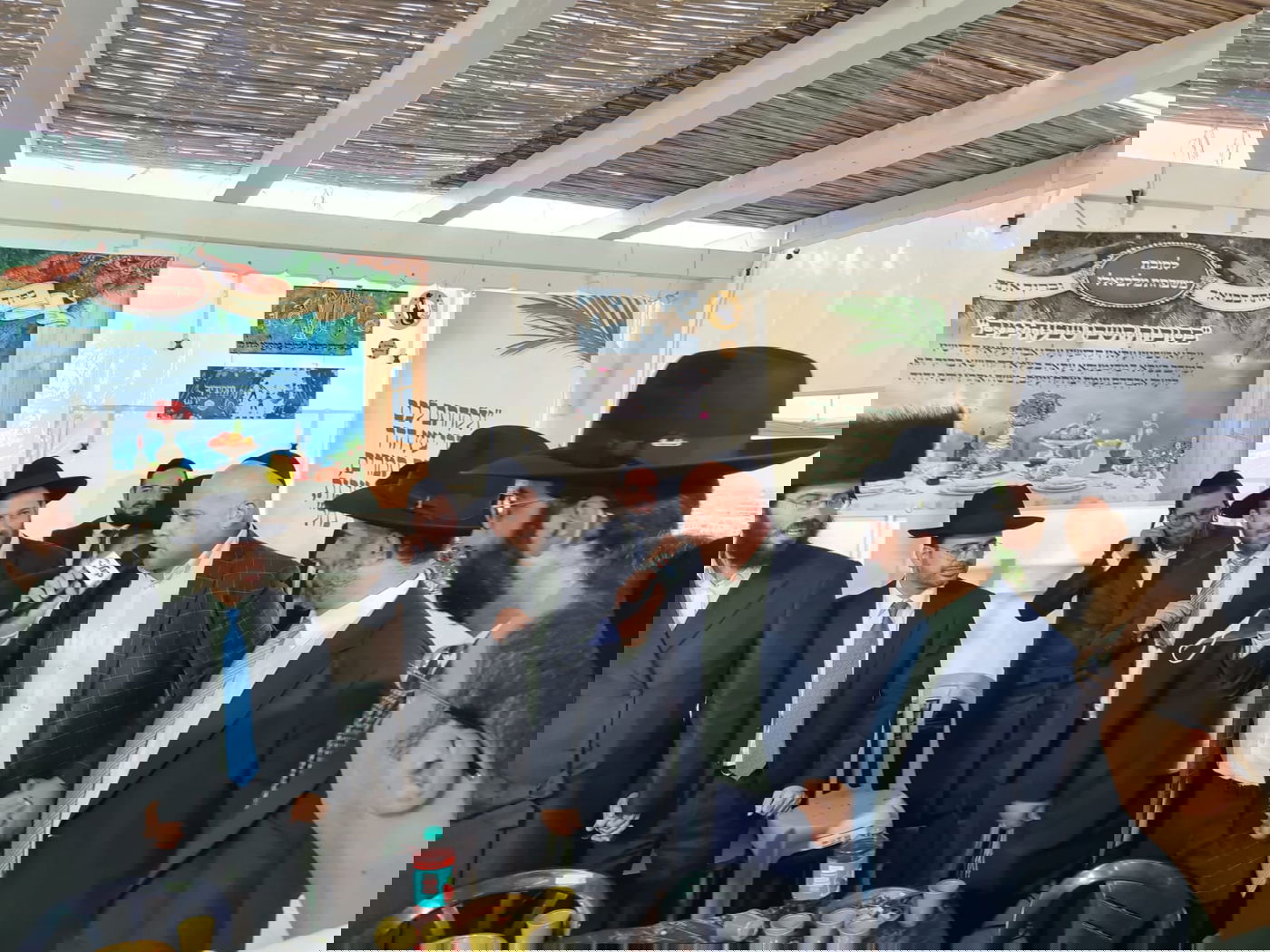 תיעוד: שמחת חג בסוכת ח"כ מיכאל מלכיאלי