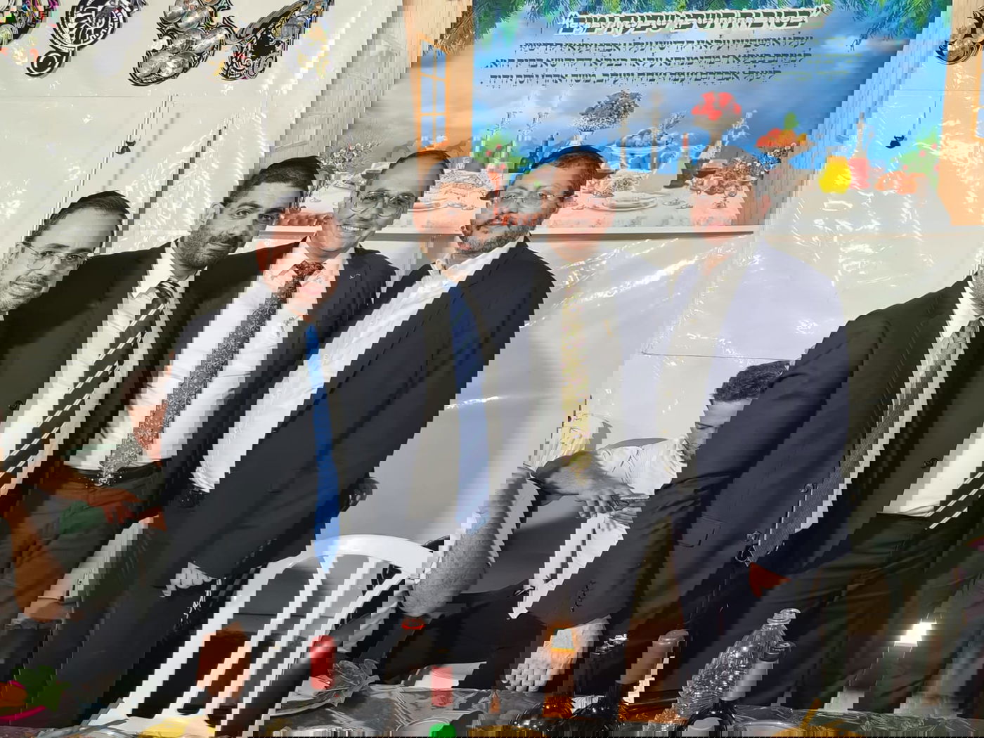 תיעוד: שמחת חג בסוכת ח"כ מיכאל מלכיאלי