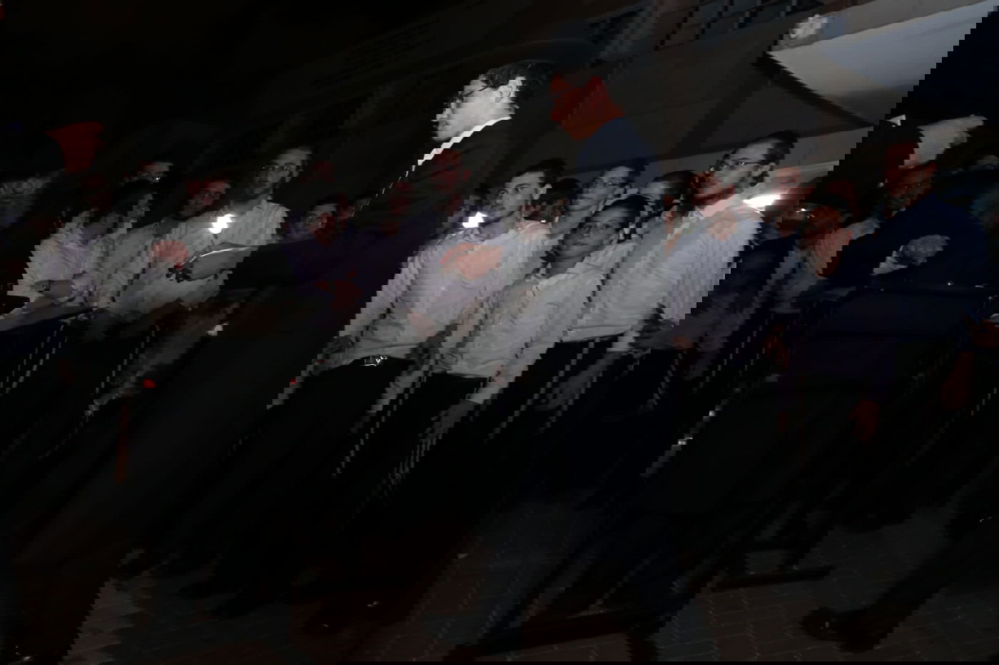 כשהגר"ד לנדו רקד עם המקל • צפו בתיעוד