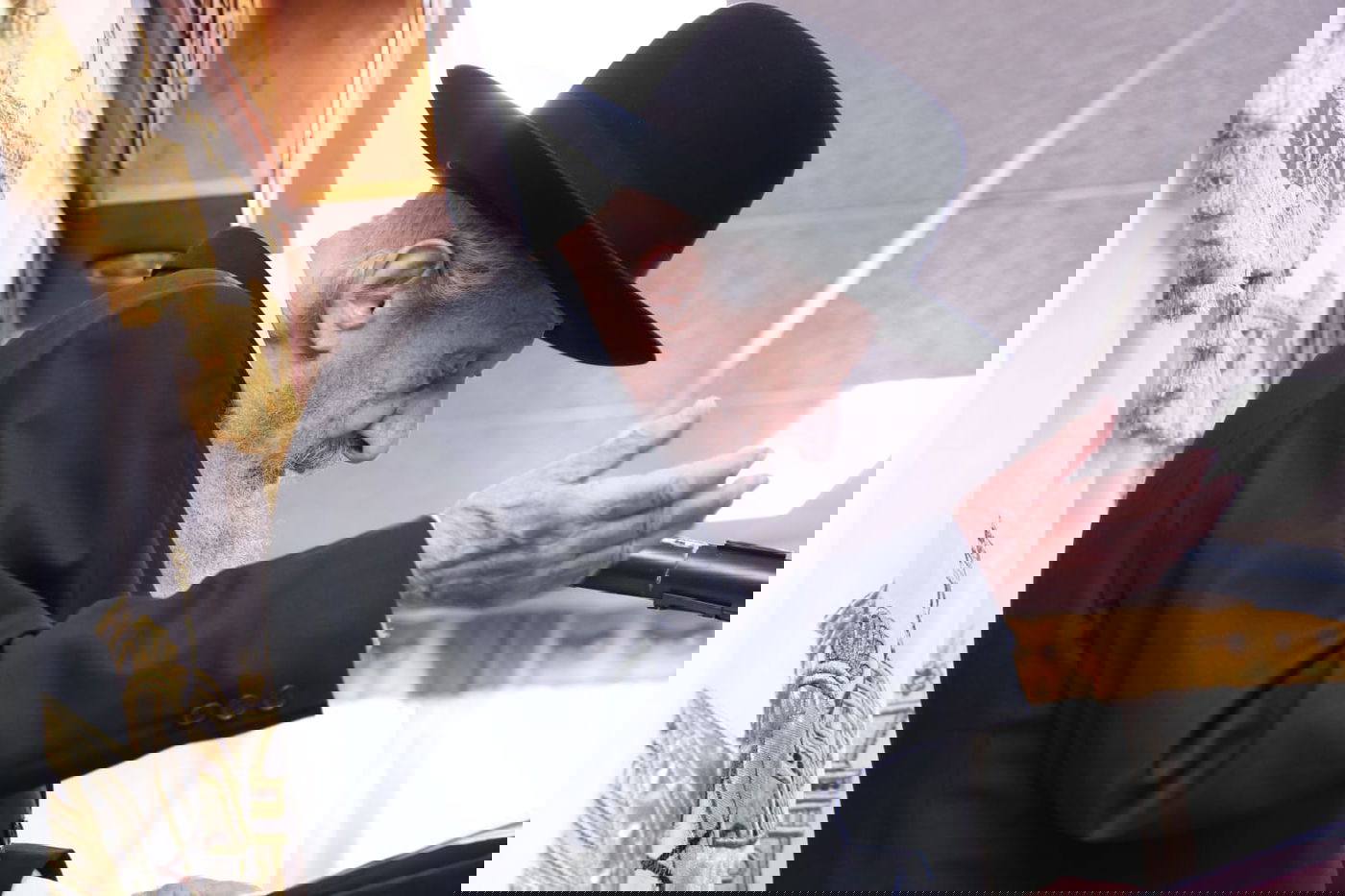 כשהגר"ד לנדו רקד עם המקל • צפו בתיעוד