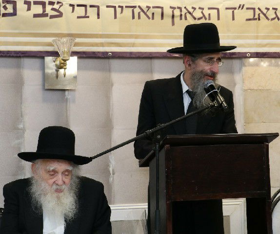 כך חגגו ב'פלג הירושלמי' את הקבלת פני רבו • תיעוד