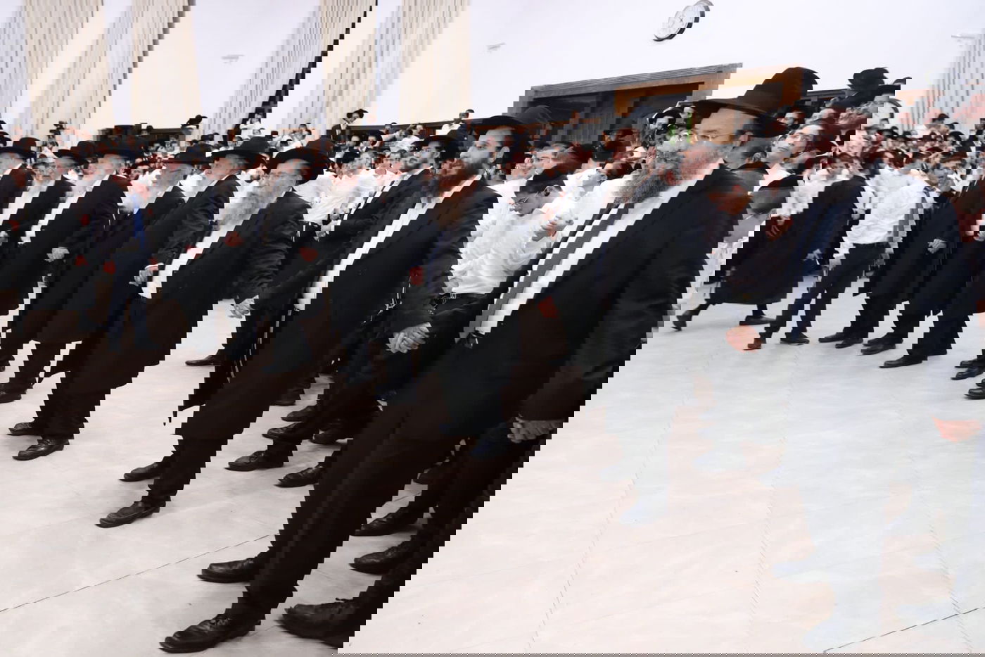 אלפים בשמחת בית השואבה ב'סלבודקא'