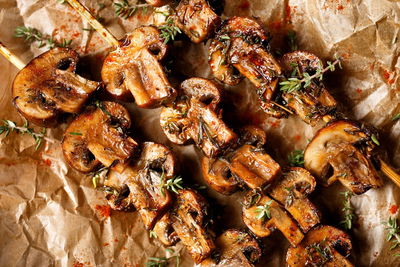 פטריות צלויות