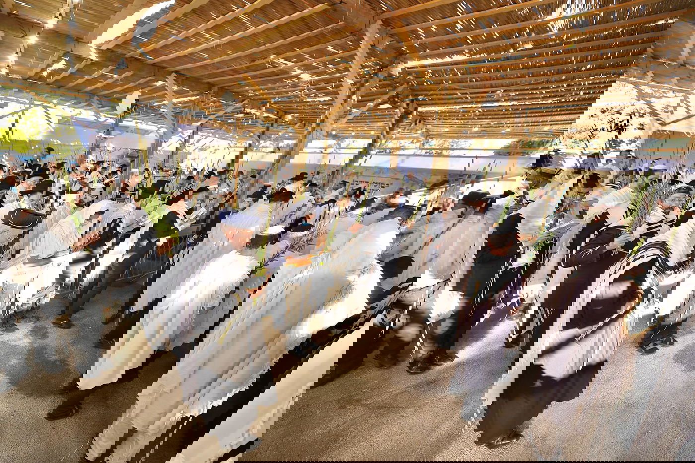 בסוכה: הראש"ל הגר"ש עמאר בנטילת לולב