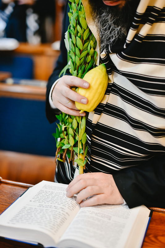 הושענא רבה בבית הכנסת המרכזי במוסקבה