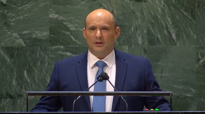 בנט בנאומו בעצרת האו"ם