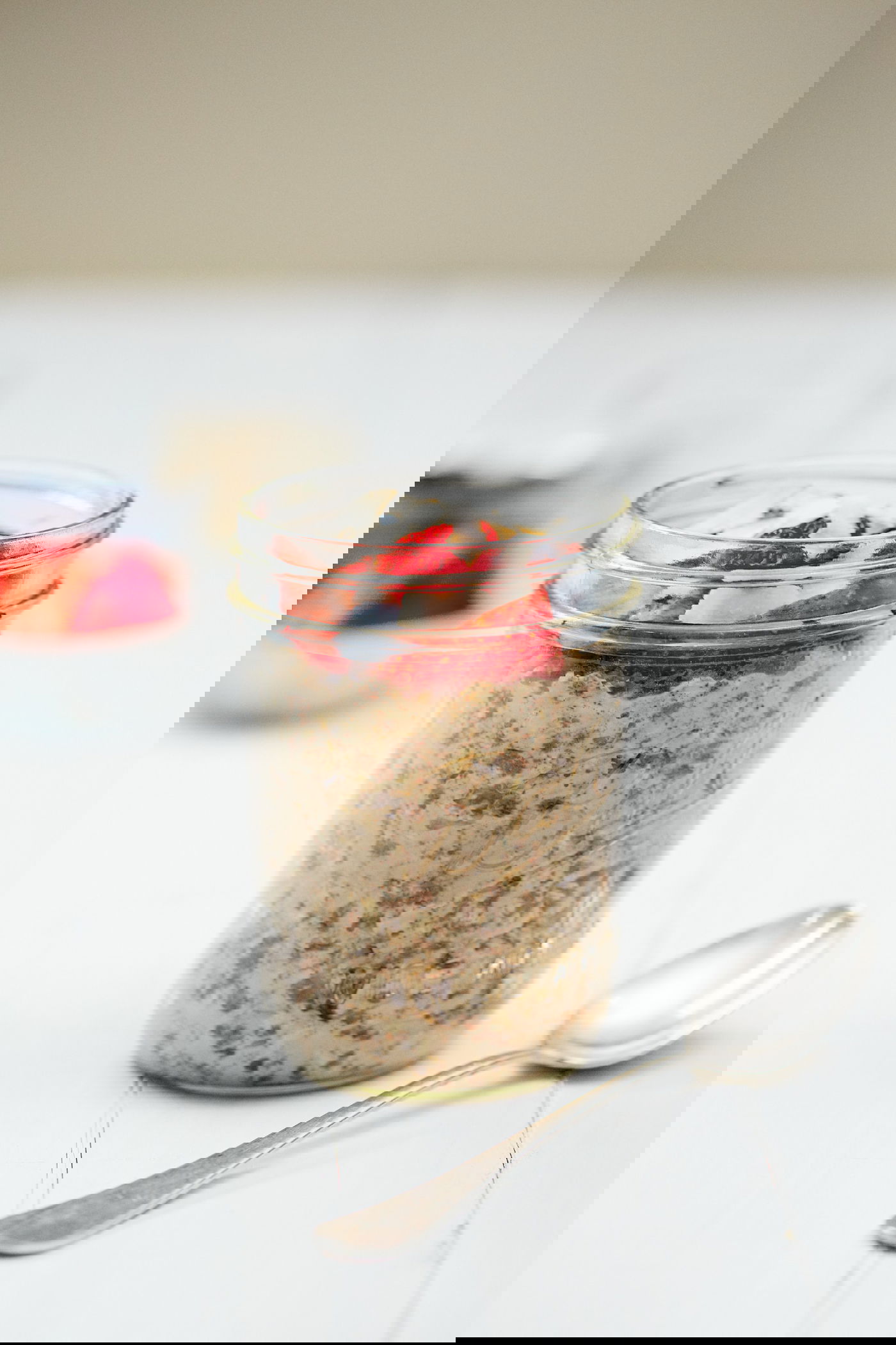 דייסת קוואקר קרה ללא בישול - פודינג שיבולת שועל ושוקולד, Overnight Oats