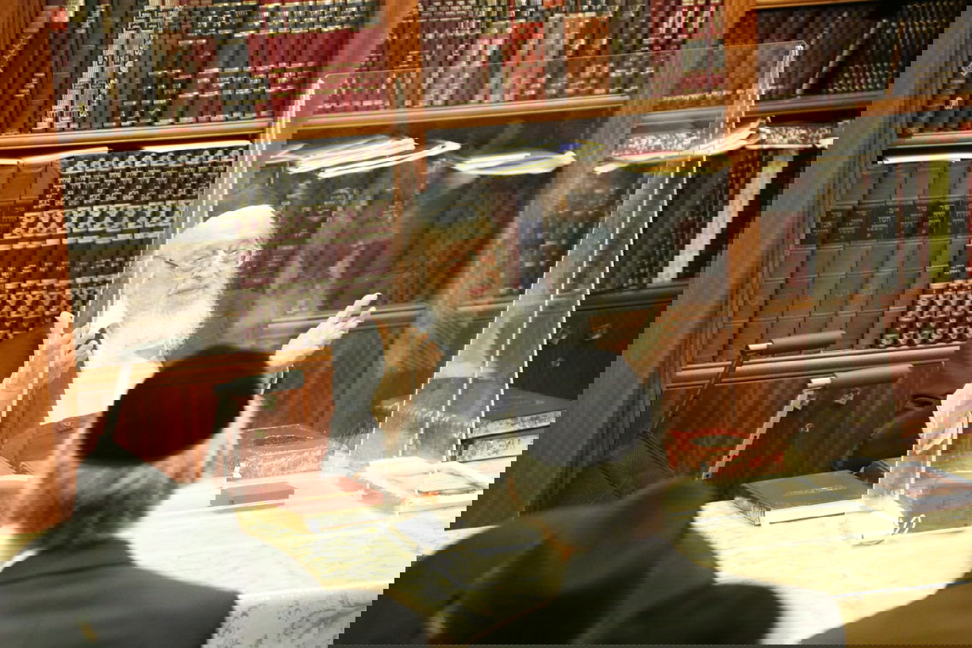 תיעוד: חגי תשרי במחיצתו של חבר 'המועצת', הגרמ"צ ברגמן