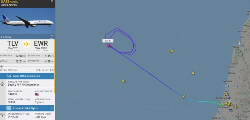 נתב"ג: מטוס עם 170 נוסעים נחת נחיתת חירום בשלום
