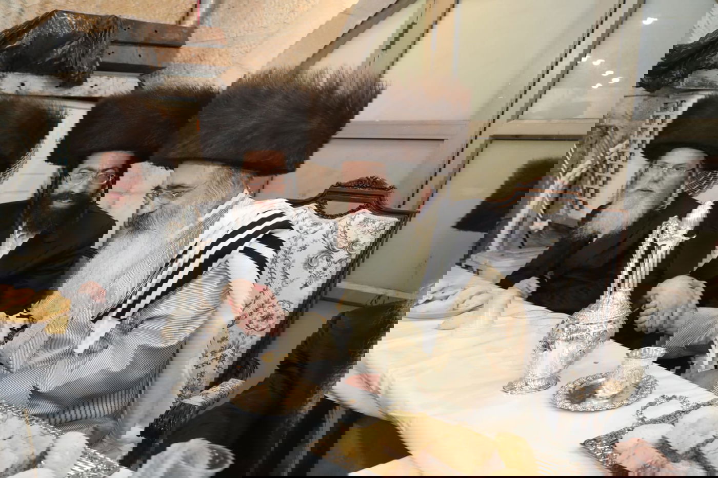 תיעוד: שמחת הברית לנין האדמו"ר מלעלוב י"ם