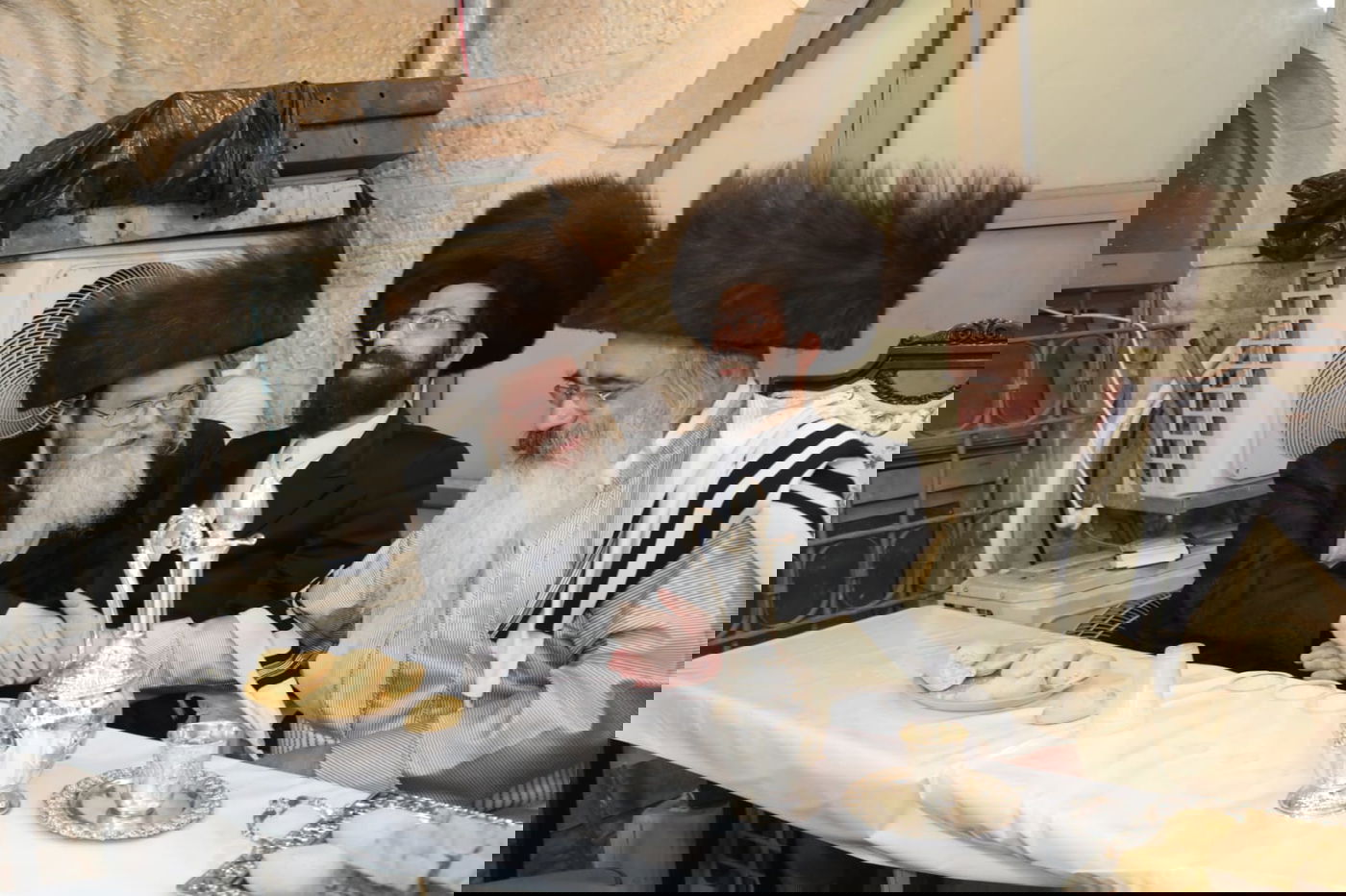 תיעוד: שמחת הברית לנין האדמו"ר מלעלוב י"ם