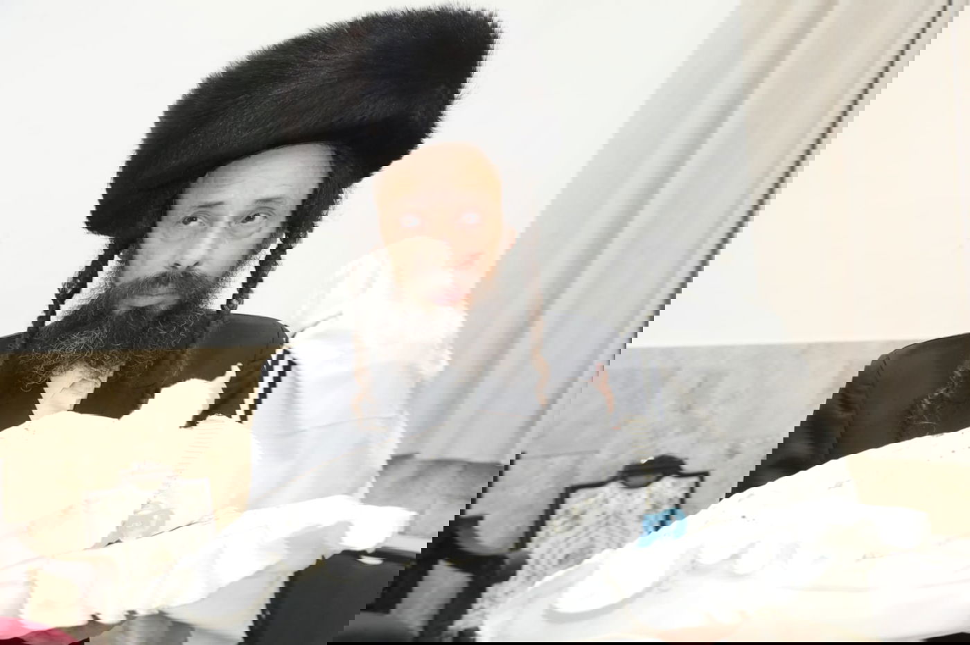 תיעוד: שמחת הברית לנין האדמו"ר מלעלוב י"ם