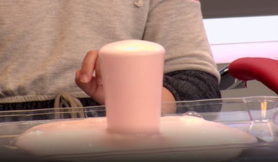 ילדים יוצרים הר געש; צפו בתכנית חווייתית