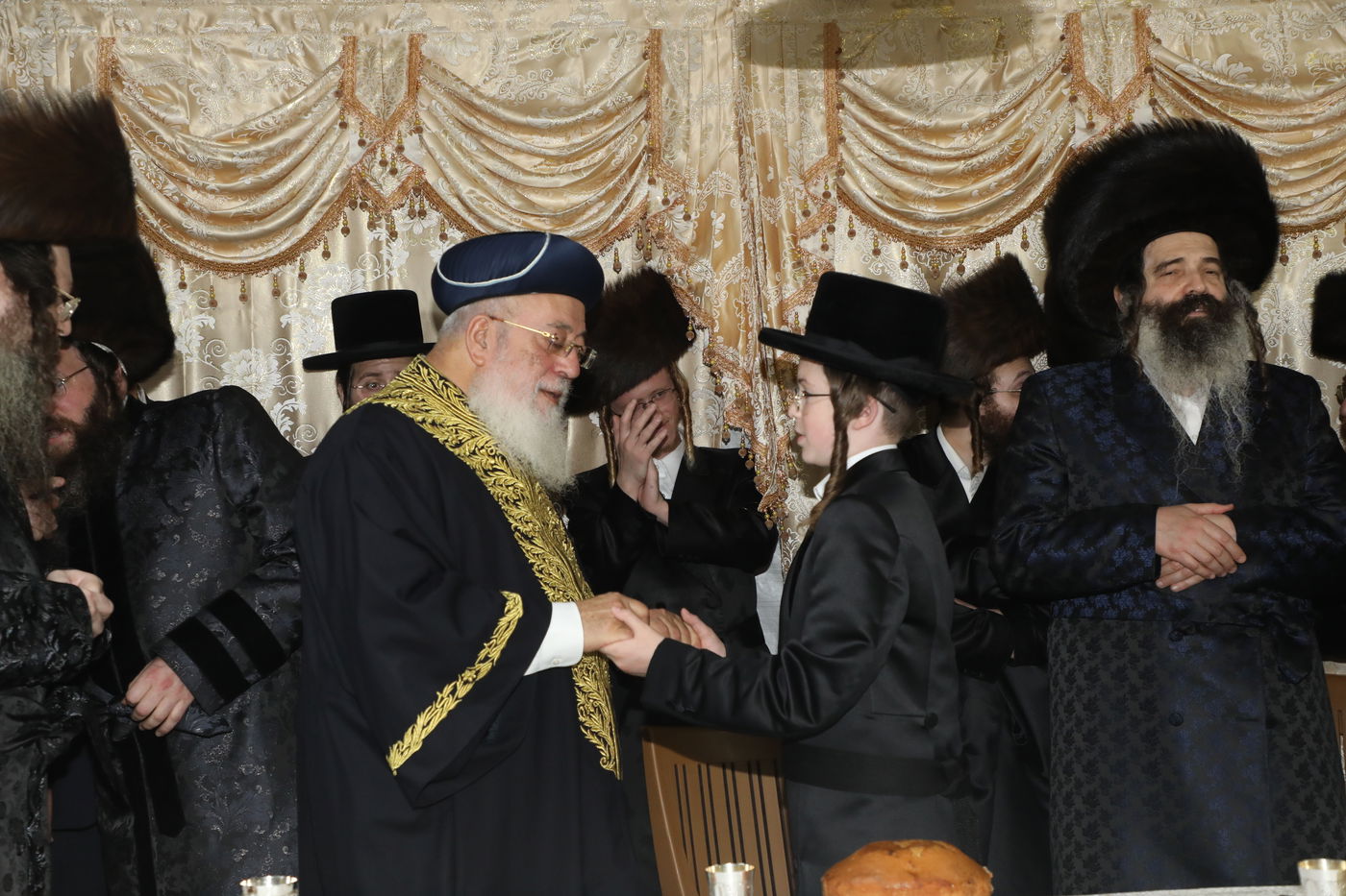 האדמו"ר אמר 'נשמת' כהודיה על שניצל מאסון מירון