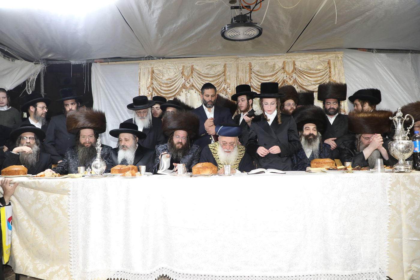 האדמו"ר אמר 'נשמת' כהודיה על שניצל מאסון מירון