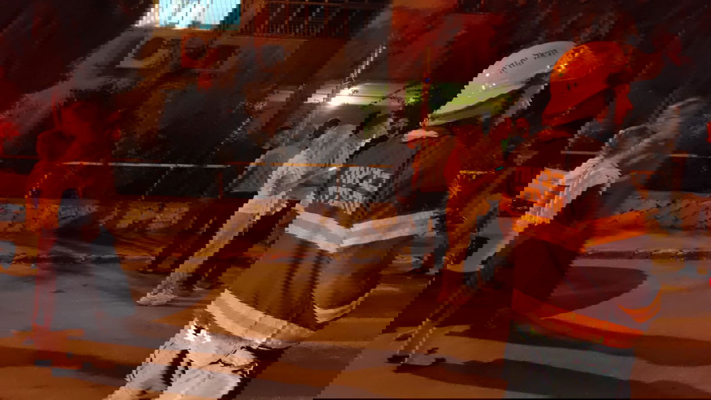 בגלל סדקים: בניין מפונה ברחוב בן יפונה בירושלים