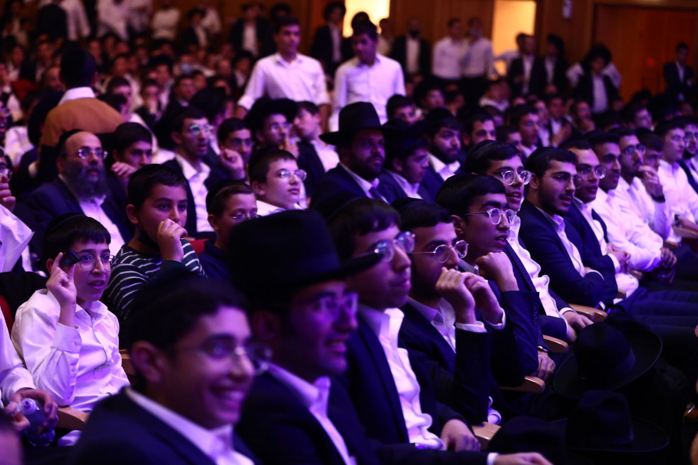 מעל 1,200 סיומים - בערב אחד; תיעוד