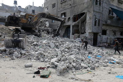 ההריסות בעזה אחרי המבצע האחרון